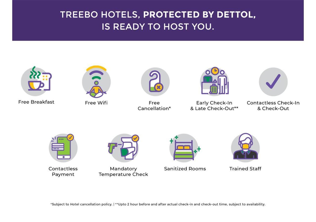 Treebo Trend Trance Ganga Shivpuri Rishīkesh Exterior foto